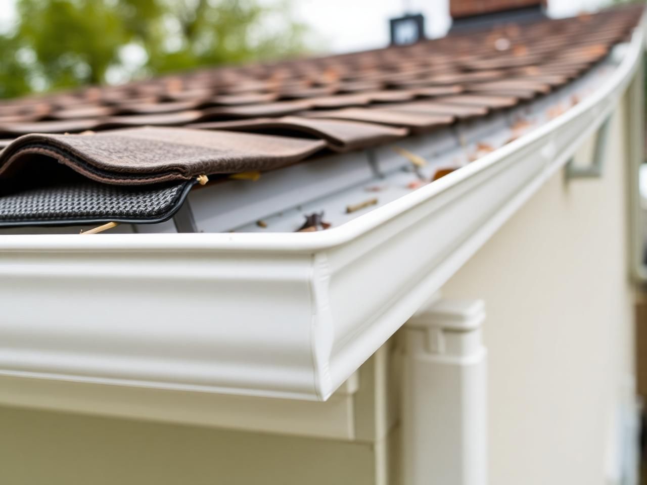 Gutter Cleaning after